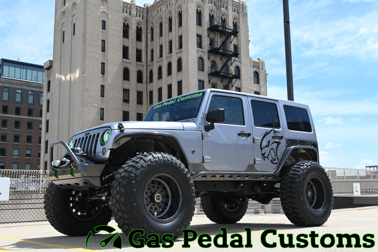 Hellcat Jeep Wrangler Conversions - Gas Pedal Customs of Ada, Michigan 49301