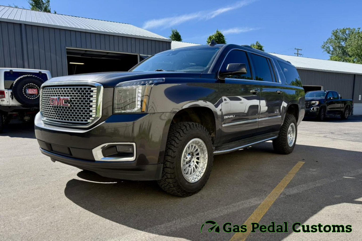 Lifted GMC Denali by Gas Pedal Customs